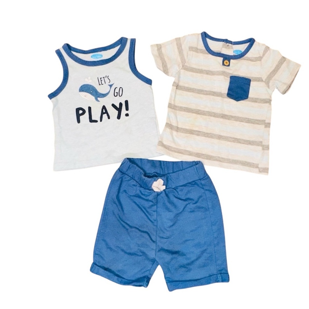 Bon Bebe Baby Boy Shorts Set Outfit (B7)